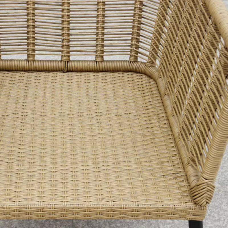 Mikeil Outdoor Lounge Chair, Brown