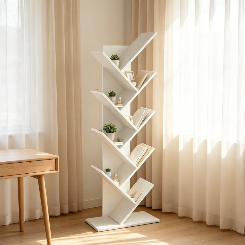 115.2 cm H x 38 cm W Bookcase