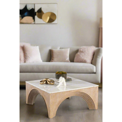 Table basse carrée 36 po Jacquese 
