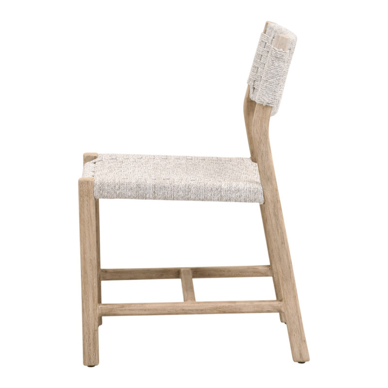 Chaise d'extérieur en corde tissée à la main Kitts