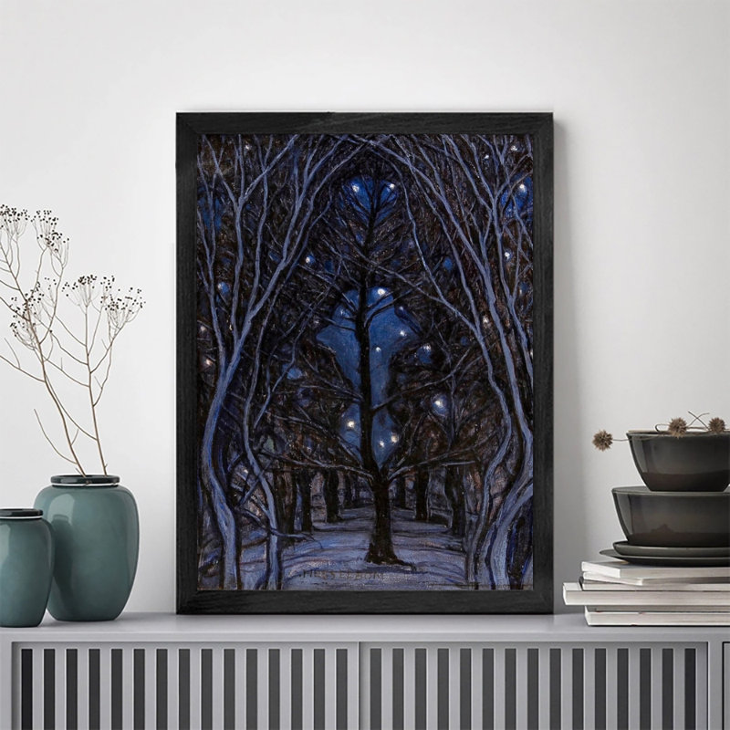Reproduction d'art sur toile de luxe Luxury Wall Wall Decor, H 11 po x l 9 po