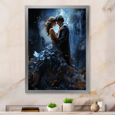 «Wedding Couple Celestial Union IV», reproduction d'art sur toile