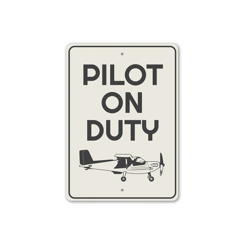 Panneau pilote en aluminium, H 18 po x l 12 po x P 0,06 po