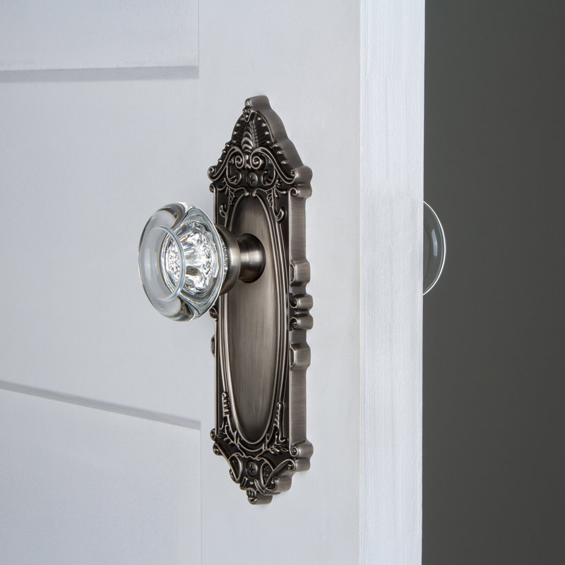 Double plaque Grand Victorienne, Étain antique