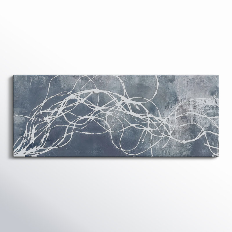 " Lining II ", 24" H x 60" W x 1.5" D