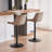 Modern Height Adjustable Swivel Bar Stools Upholstered Leather Barstool Kitchen Island Chairs With Metal Frame-1547019503