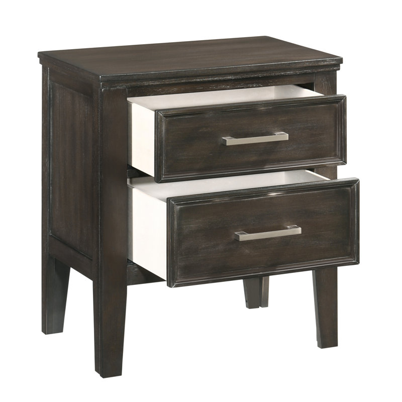 Table de chevet 2 tiroirs Jonnathan, Muscade