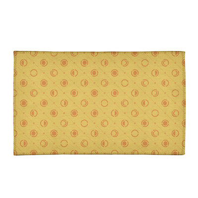 Chenille Geometric Indoor Rug