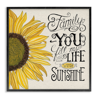 «Inspiring Sunflower Family», estampe numérique par Deb Strain