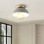 Plafonnier encastré 1 lumière 8 po Zita-374703992