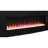 Curved Electric Fireplace With Remote - 1400W Heat, 4 Backlight Colors, Adjustable Flame & , Wall Mounted/Table Top 48 Inch 5000 /H 11 Temperature Settings, Multi Color