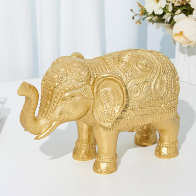 Décoration d'éléphant statue