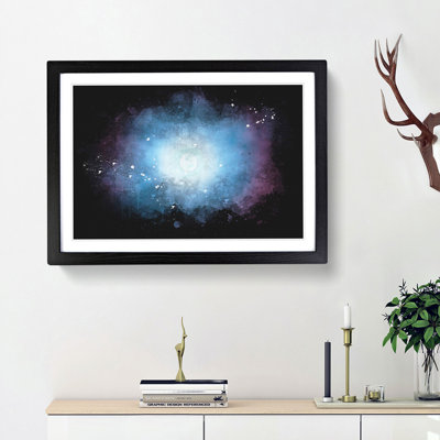Moon in the Sky - Picture Frame Graphic Art Print