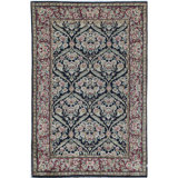Hand-Knotted High-Quality Blue Area Rug