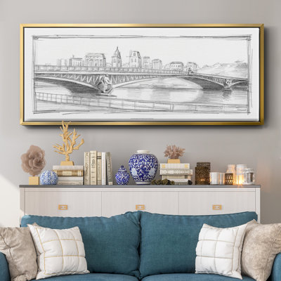 Pont Mirabeau - toile encadrée