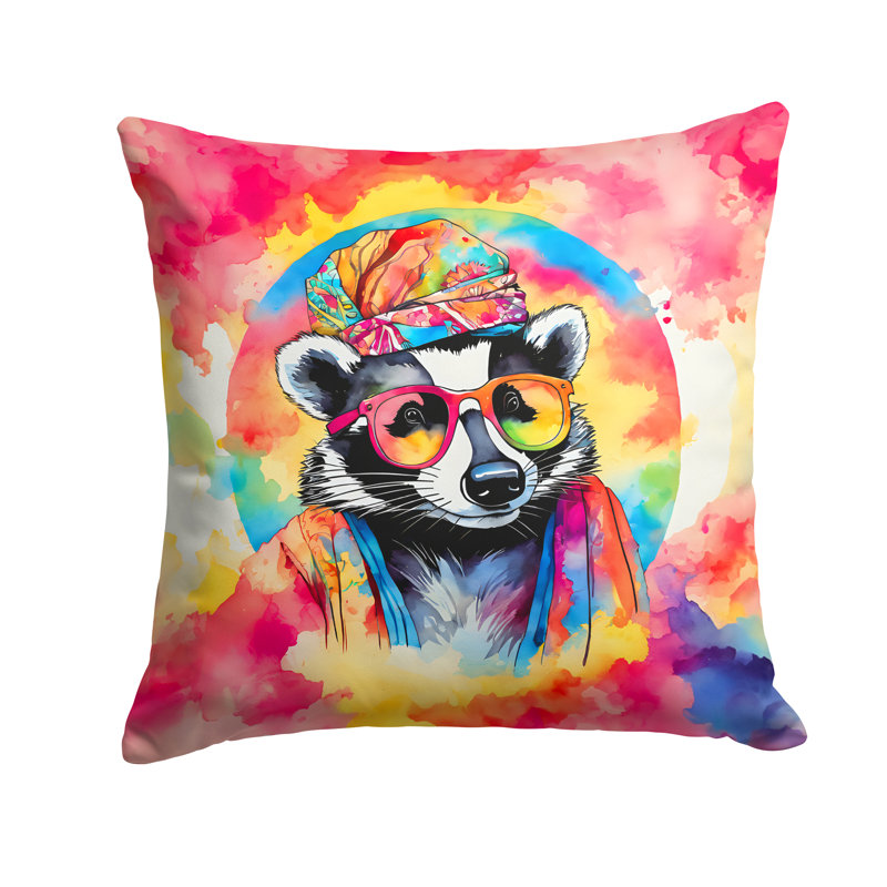 Coussin Hippie, H 18 po x l 18 po