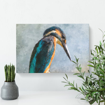 Kingfisher Bird Vol.1 - Wrapped Canvas