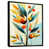 Black Floater Framed