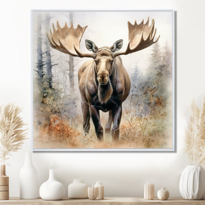 Moose Serenity II - Moose, art mural encadré