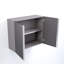 Armoire murale de rangement modulaire Premium Garage, porte à fermeture douce, poignées intégrées, fabrication de boîte en contreplaqué robuste, organisateur d'outils et d'équipement, 36 pouces