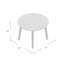 Iyad Extendable Round Solid Wood Dining Table-16214191