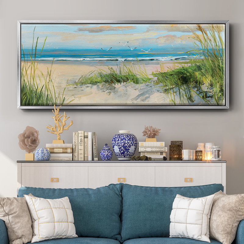 Catching the Wind II- Framed Canvas