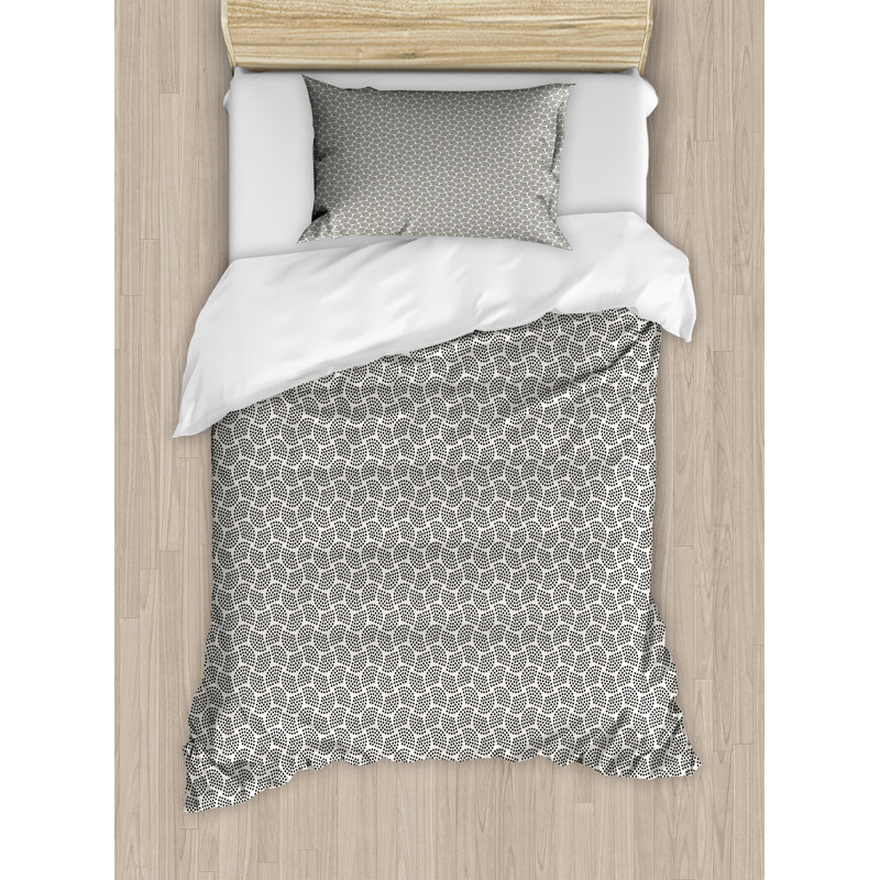 Ambesonne Geometric Shapes Duvet Cover Set