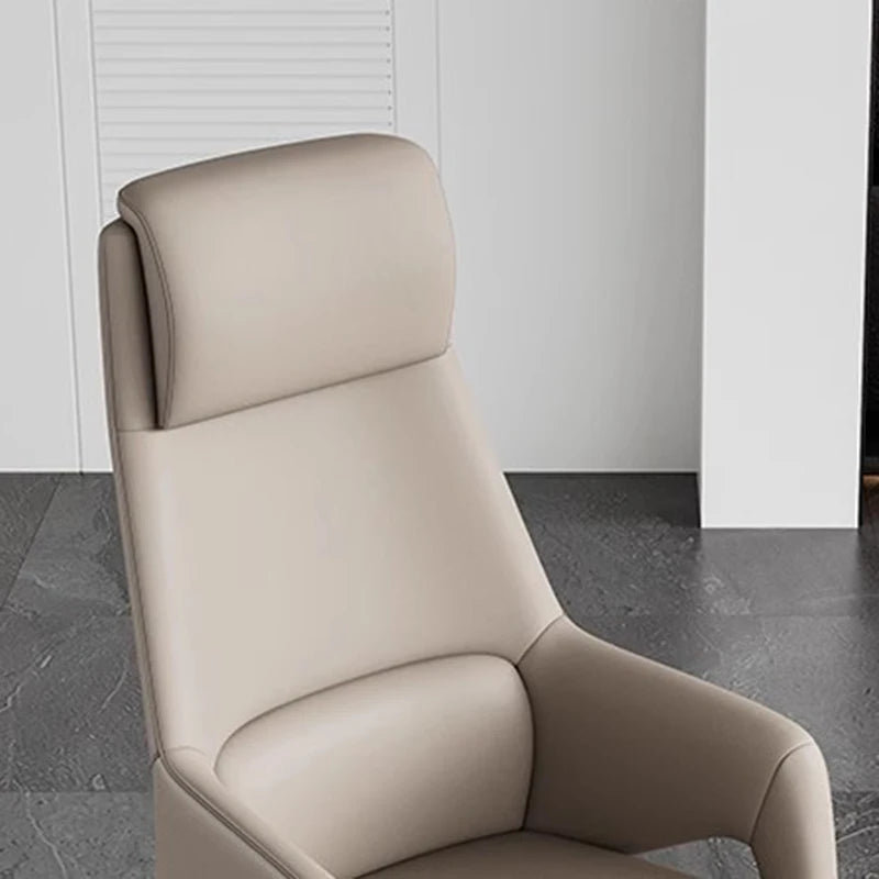 Cisely Genuine Leather Side Chair