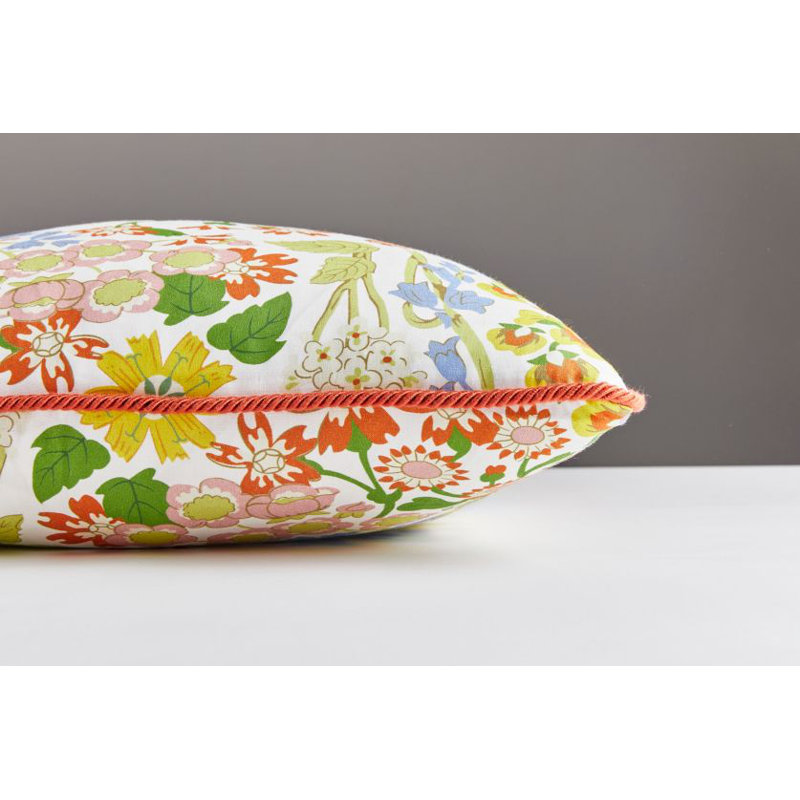 Folklore Square Pillow Cover & Insert, Spingtime, 18" x 18"