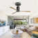132cm Low Profile Ceiling Fan with Remote Control