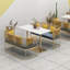 Banc rembourré en similicuir Modern Modern