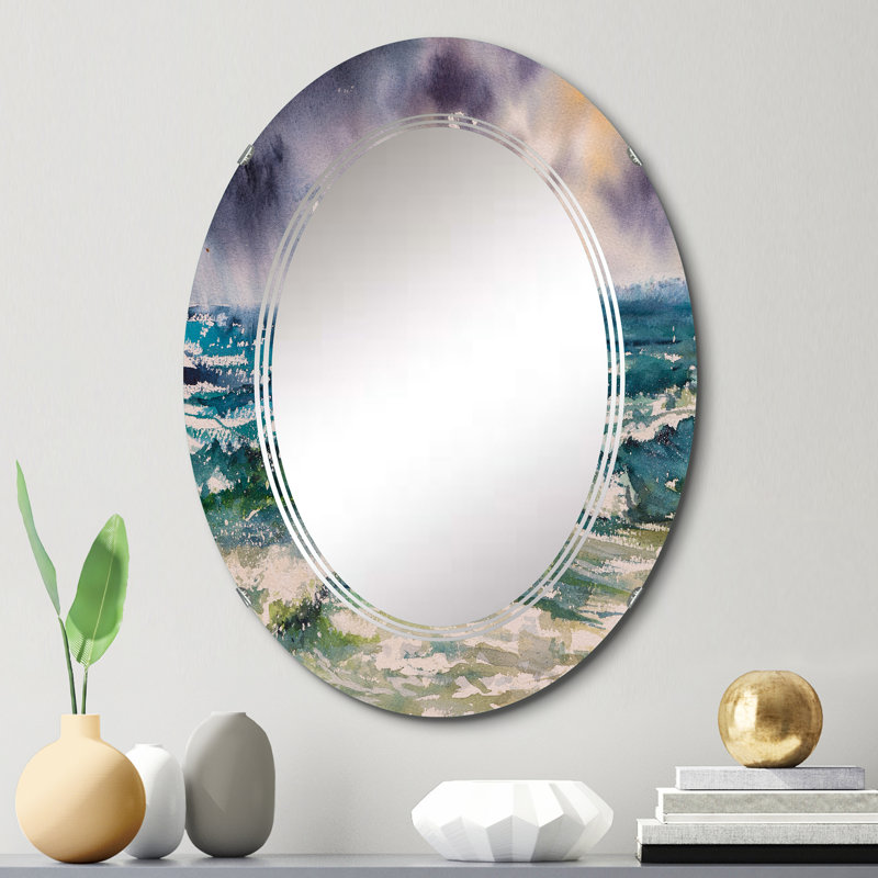 Oval Mirror, 30" x 20"