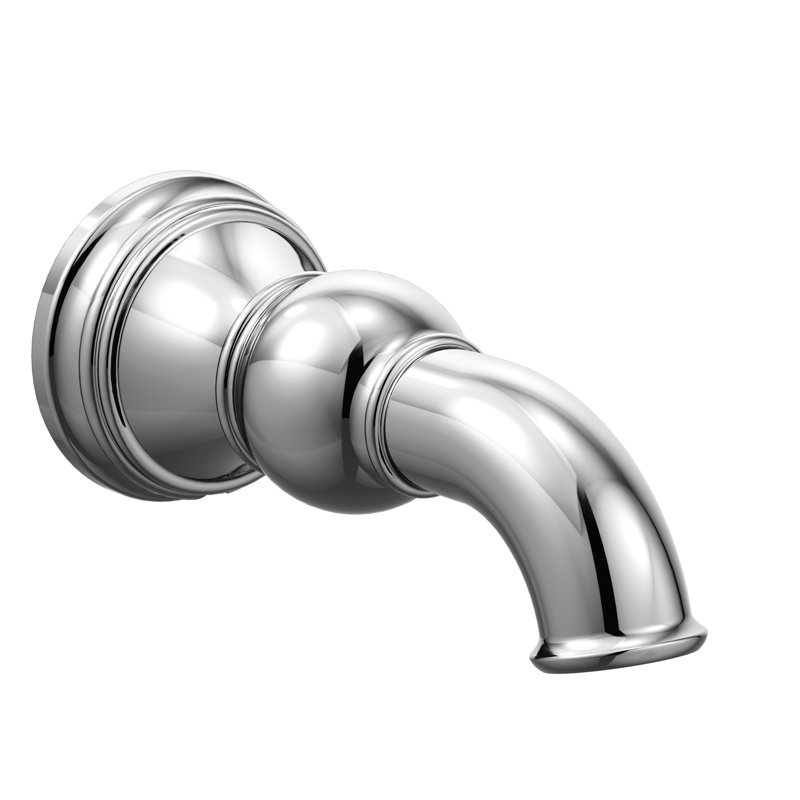 Weymouth  Handle Wall Mounted Tub Spout Trim, Chrome