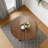 47.2" Solid Wood Round Dining Kitchen Table for 4-6 People-463709883