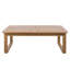 Table basse d'extérieur en bois d'acacia Azurel