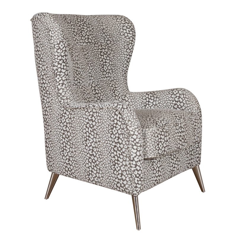 Virgil Upholstered Wingback Chair