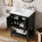 24'' Single Bathroom Vanity with Ceramic Top-447331298