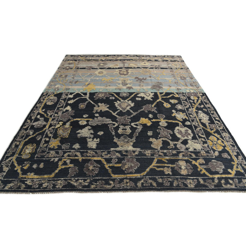 Tapis noir Pitre