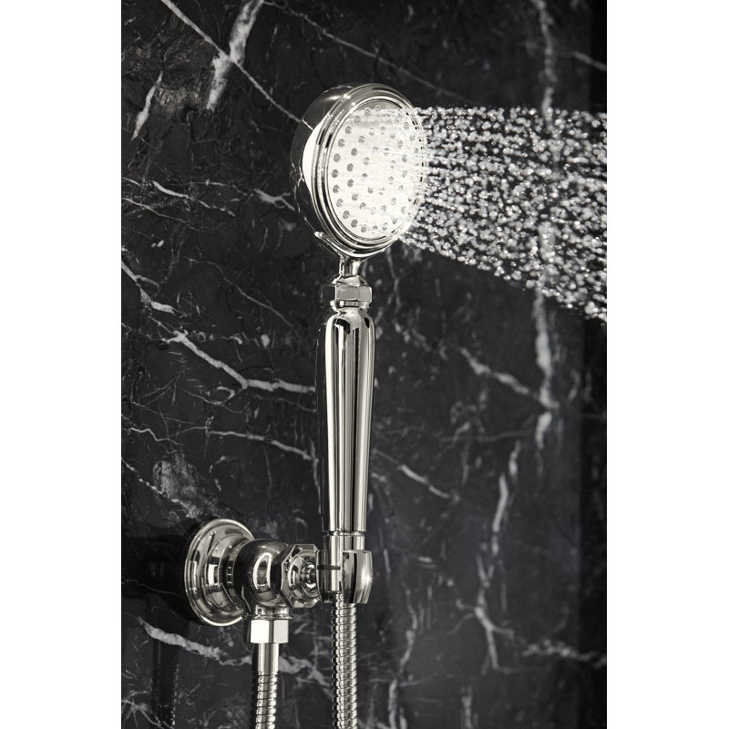 Artifacts® Wall-Mount Handshower Holder and Supply Elbow, Gold