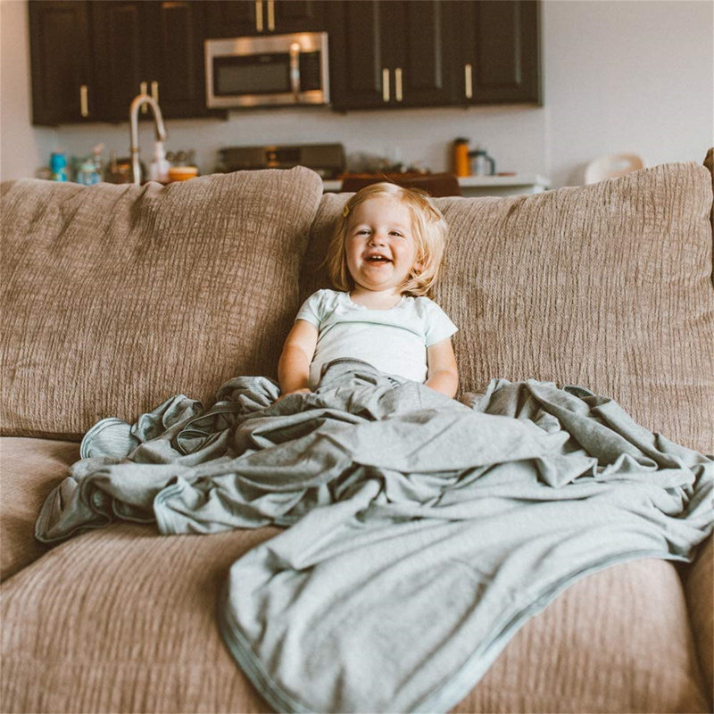 Throw Blanket, 200 x 220cm, Grey