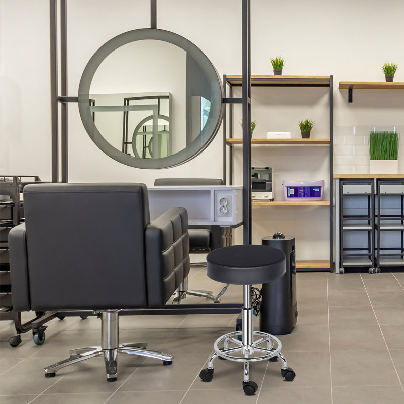 Adjustable Height Ergonomic Lab Stool