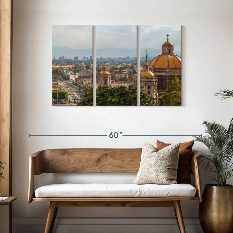 Nicci Guadalupe Basilica, 28" H x 45" W
