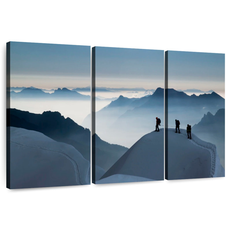 Grimpeurs Alvord Mont Blanc, H 14 po x l 23 po