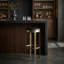 Prince Upholstered Stool with Metal Frame-48367388