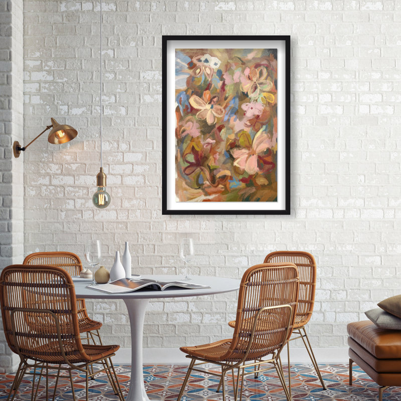 Moving Eden II Print by Oliver Gal, 46.5"H x 31.5"W, Black Shadowbox