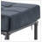 Grey and Sandy Grey Rectangle Ottoman