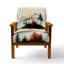 Chaise rembourrée Forest - Fauteuil Minimal Forest Solitude Horizon-1449880753
