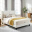 Structure de lit tapissier, lit plateforme, lit plateforme à grand profil bas-514825808