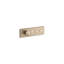 Anthem Three-Outlet Thermostatic Valve Control Panel With Recessed Push-Buttons-1842900983