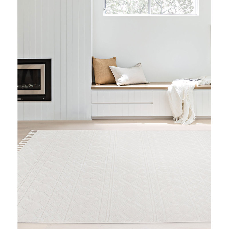 Sumekh Striped Indoor Rug, Rectangle 3'4" x 6'7"